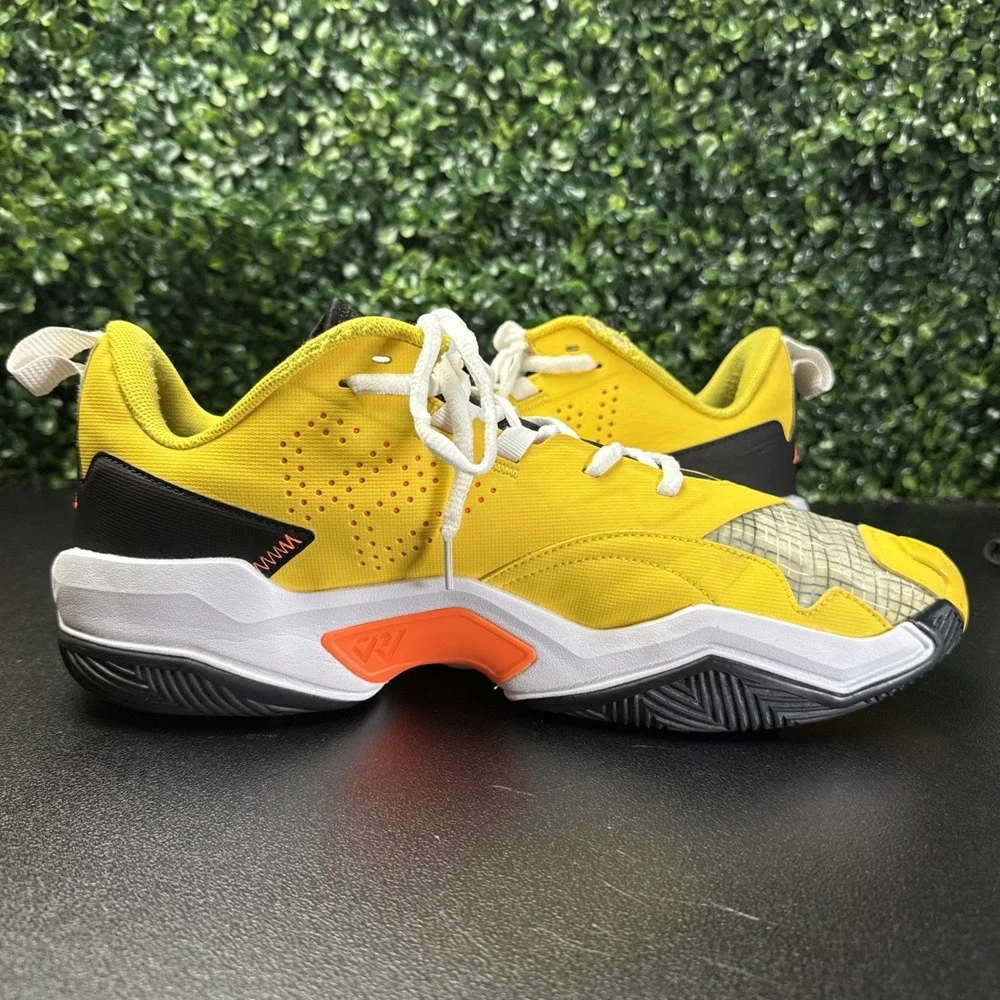 Nike Air Jordan One Take 4 Tour Yellow Sneaker Mens Size 13 Mesh